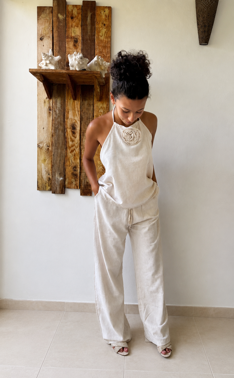 Ensemble en lin Ziven