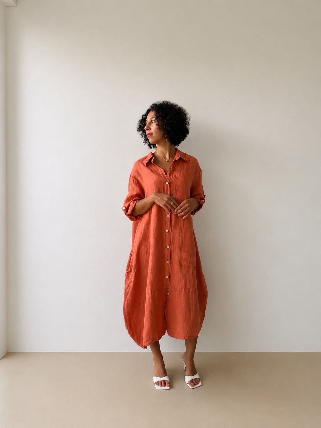 Robe en lin Strï